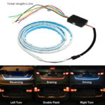 Truck Flexible Soft Led Tailgate Strip Lights Bar With 5 Light Modes
