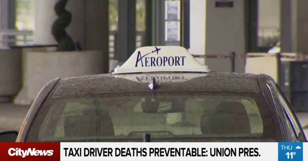 "10 GTA taxi drivers have died during pandemic", said union president