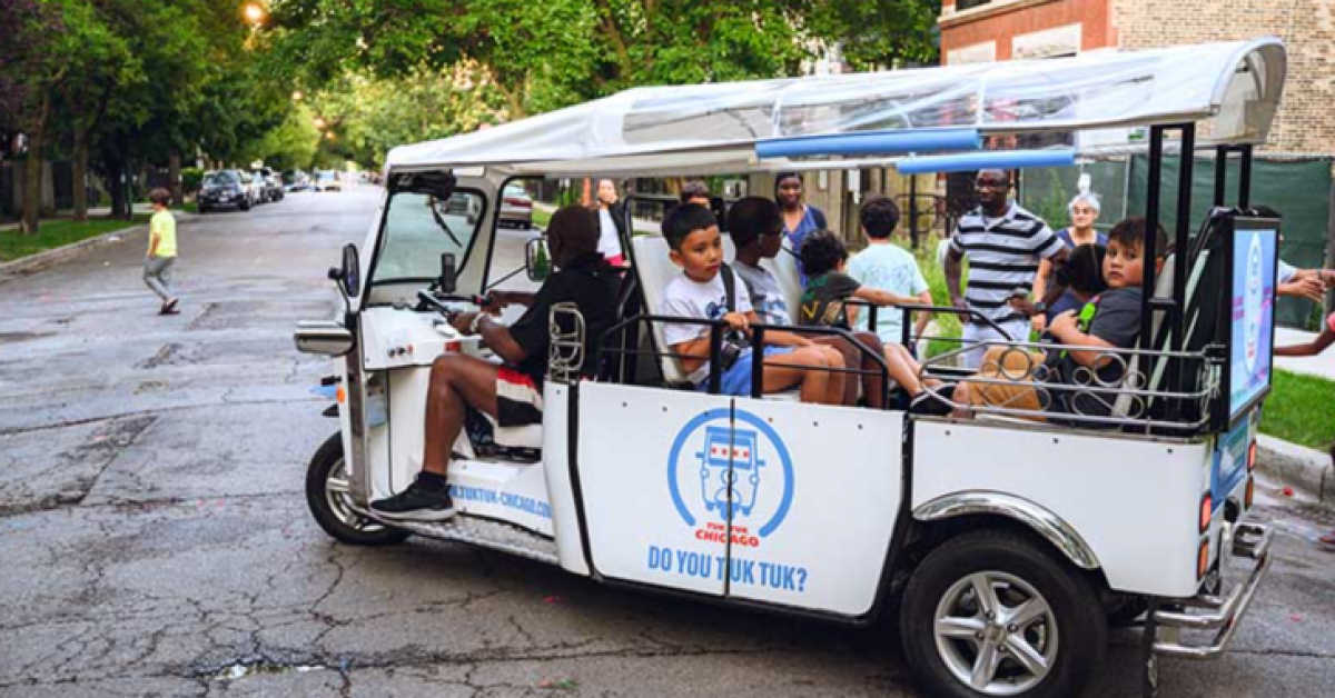 KTA Blogs - Chicago's low-speed electric tuk-tuks could reduce traffic injuries & emissions