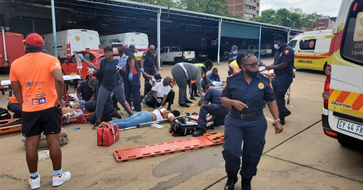 KTA News - Taxi drivers & commuters were injured in shooting at a Pretoria taxi rank