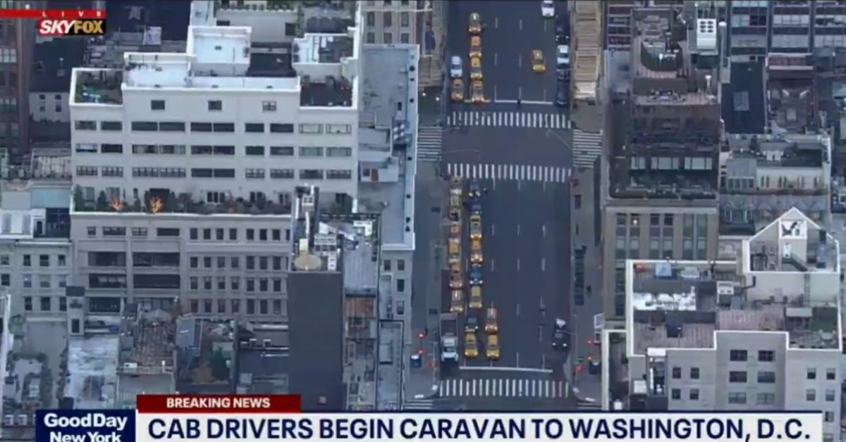 KTA News - Yellow cab caravan heads to Washington to plead for pandemic aid